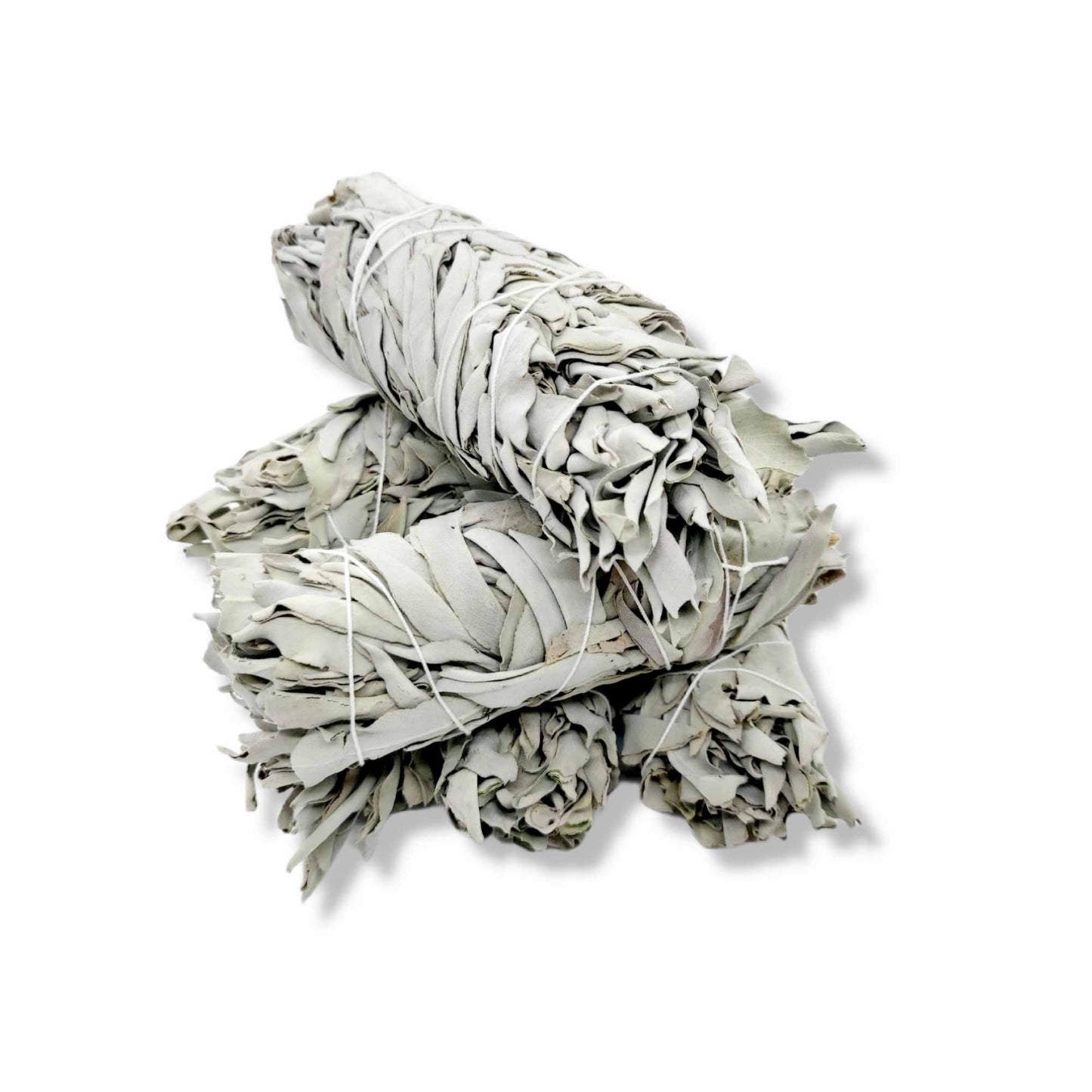 6x Californian White Sage Smudge Sticks Medium 13-15cm Incense Cleansing Bundle-3