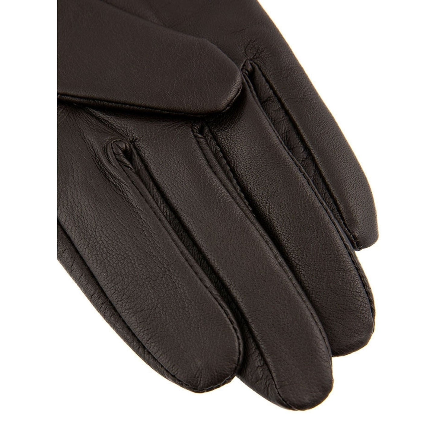 Dents Womens Fern Leather Bow Gloves - Mocca/Chilli-4