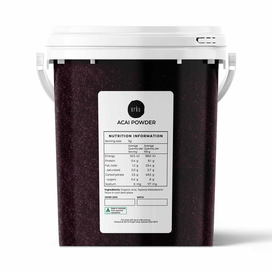 700g Acai Powder Bucket 100% Organic - Superfood Amazon Berries-0