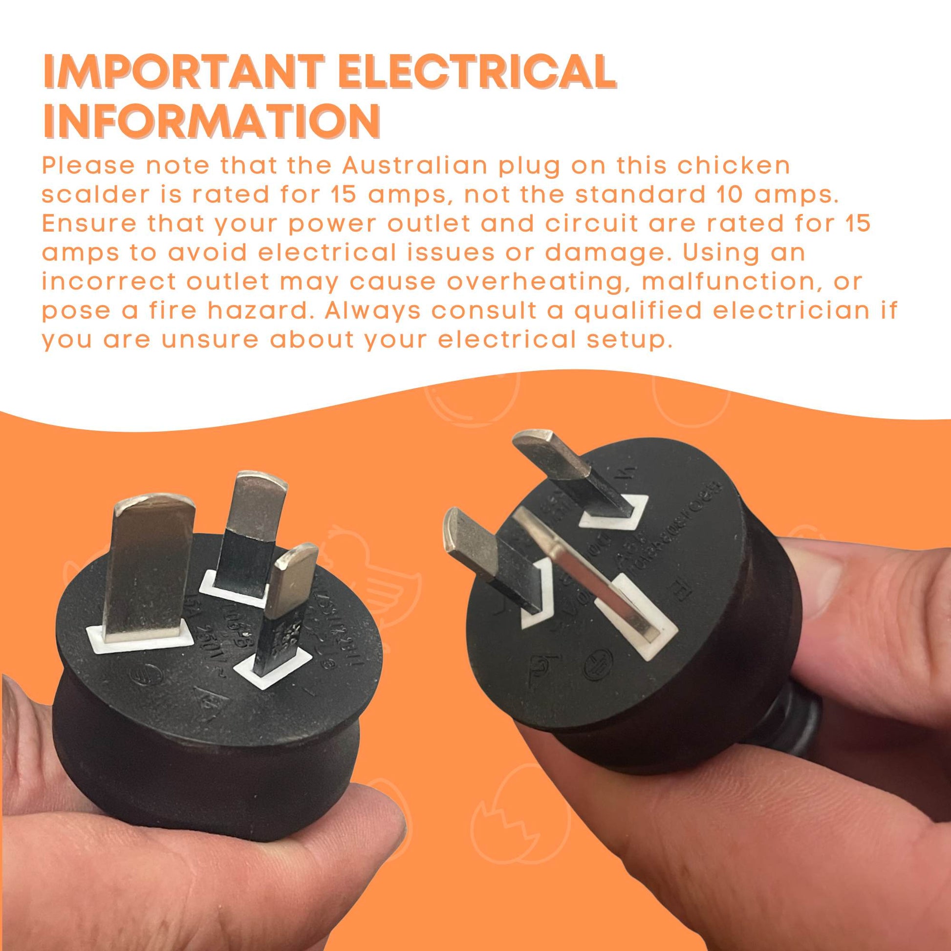 70L Electric Chicken Scalder Machine - Stainless Steel Poultry Turkey Scalding-1
