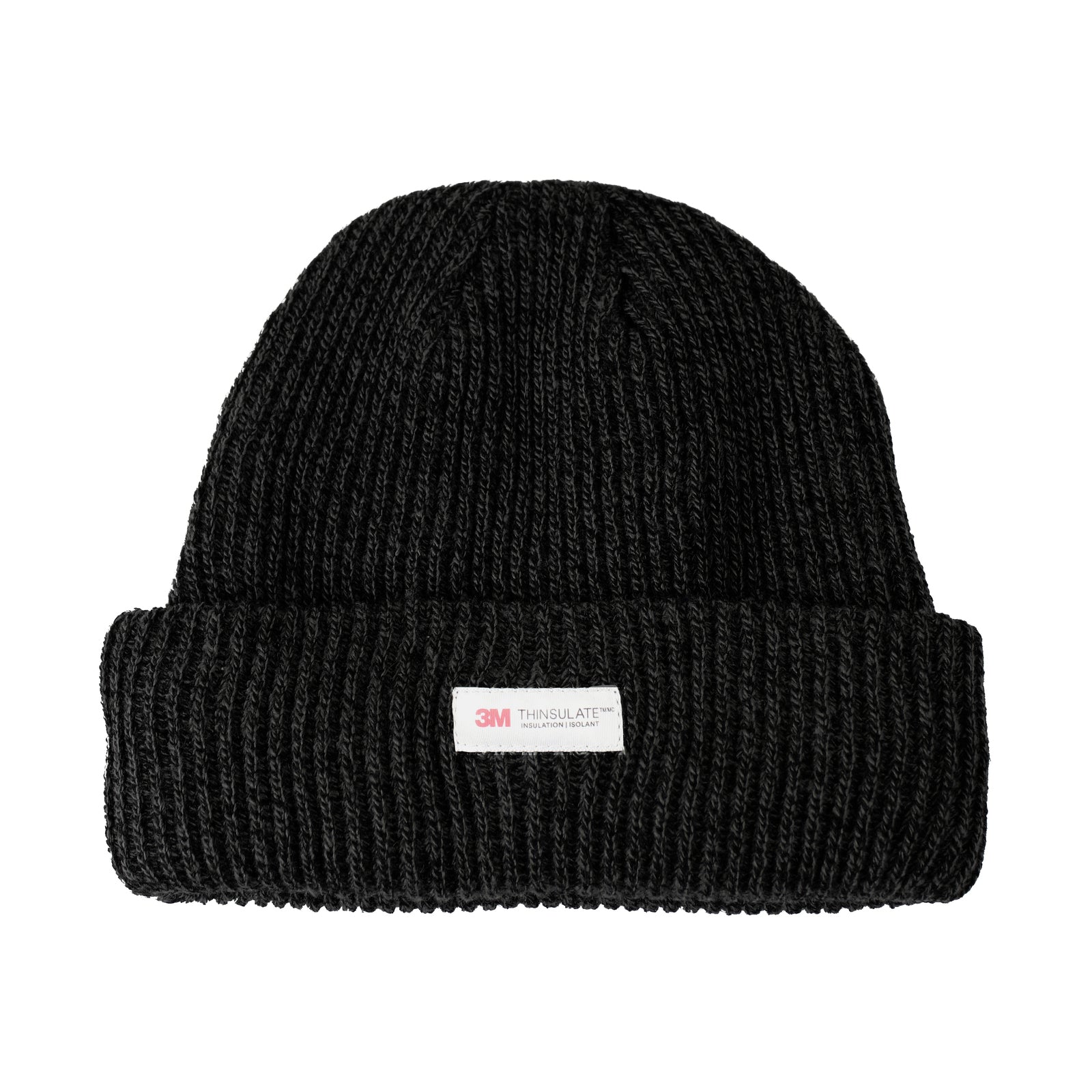 3M Thinsulate Knit Beanie Hat Warm Winter Cap Pull On Thermal Snow in Black-1