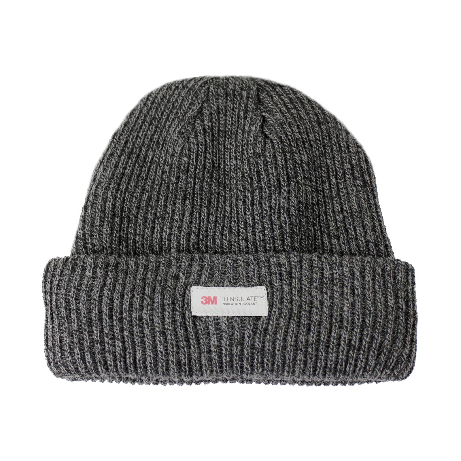 3M Thinsulate Beanie Hat Warm Winter Cap Pull On Thermal Snow - Charcoal-0