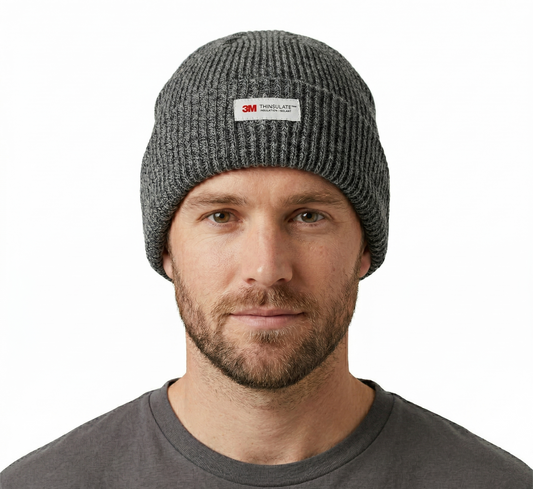 Dents 3M Thinsulate Beanie Hat Warm Winter Cap Pull On Thermal Snow - Charcoal
