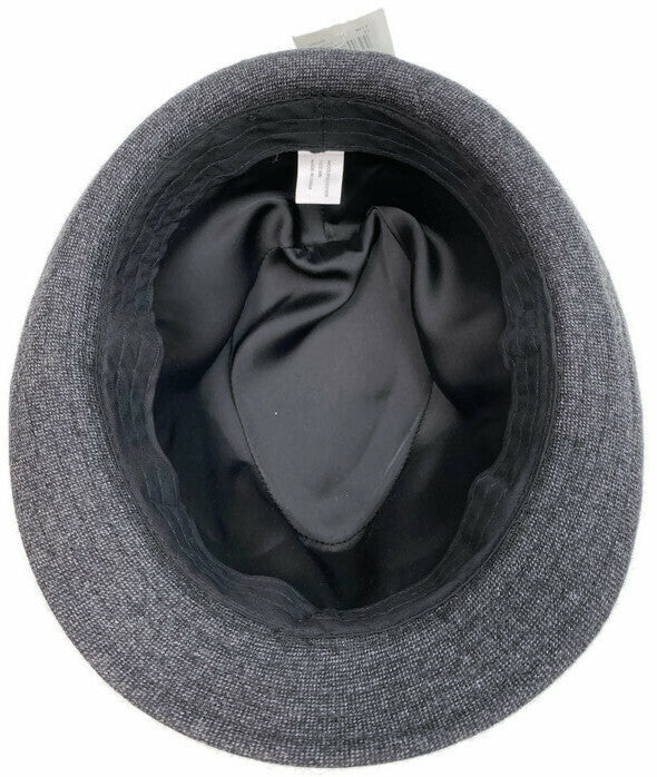 DENTS Wool Trilby Hat Stingy Brim w Band Fedora Warm Winter Fully Lined - Charcoal-4