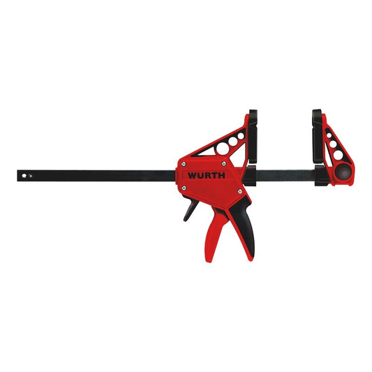 450mm Wurth Quick-Grip One Handed Bar Clamp F Clamp Hand Trigger Action Clamp-0