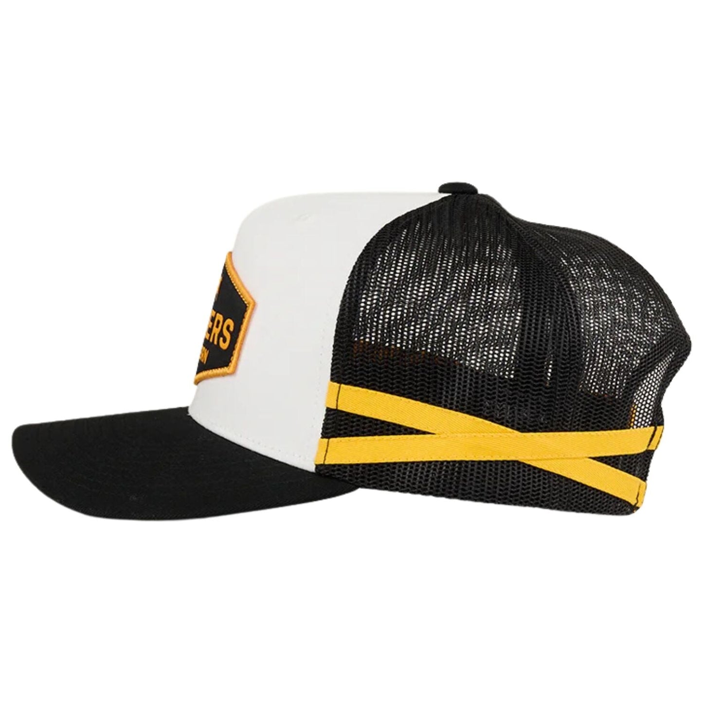 Ringers Western Cunningham Kids Trucker Cap Mesh Back Snapback in Black