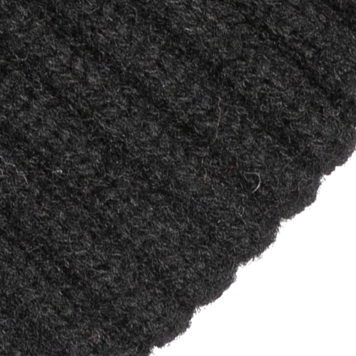 Mens Wool Blend Thinsulate  Lined Knitted Gloves - Black-4
