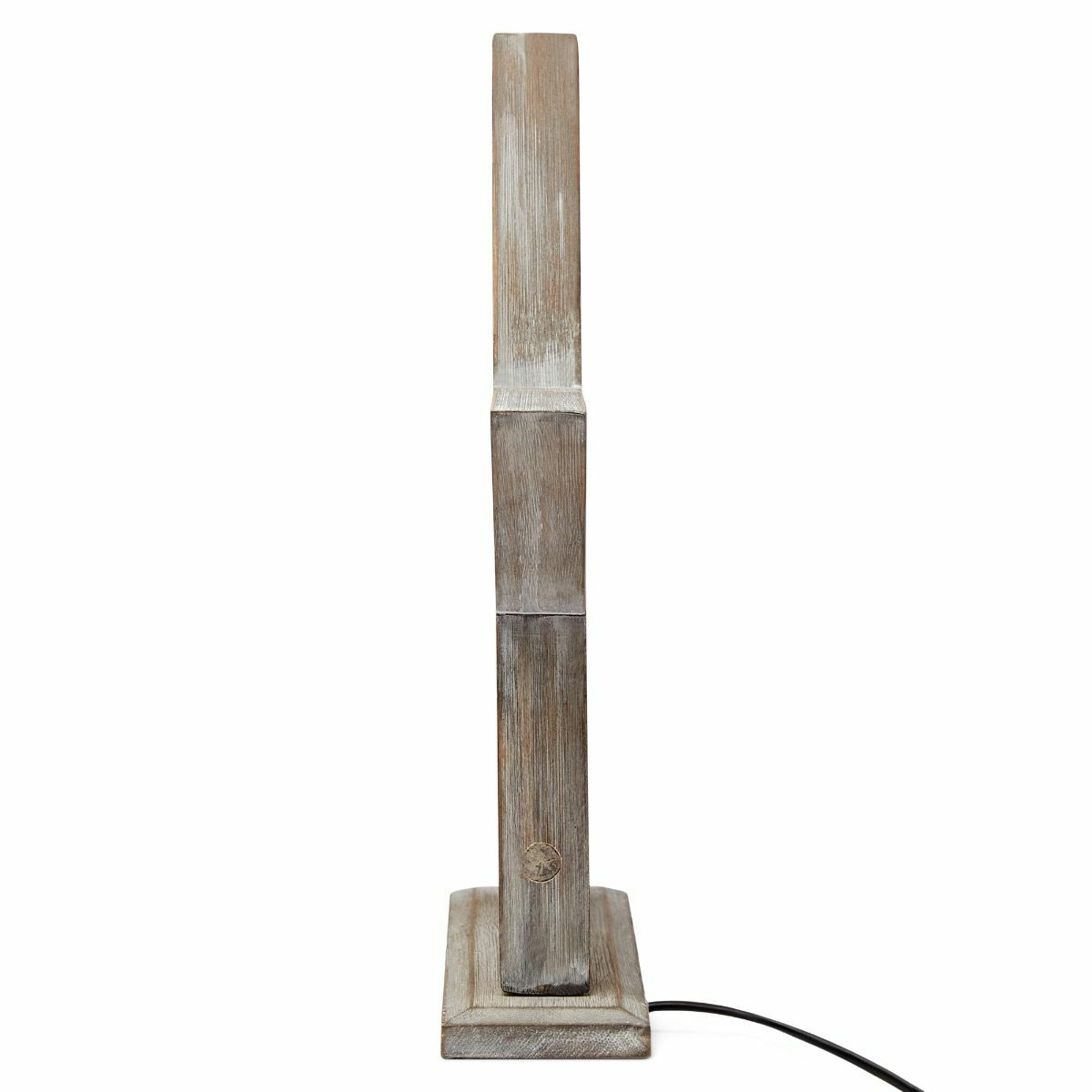 33cm Bamboo Star Lamp - Table Light - Antique Timber-2