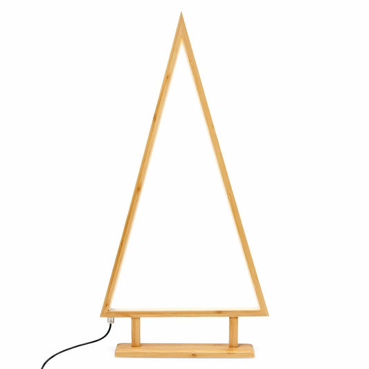 65cm Large Bamboo Christmas Tree LED Table Lamp Light Bedside Xmas - Natural-0