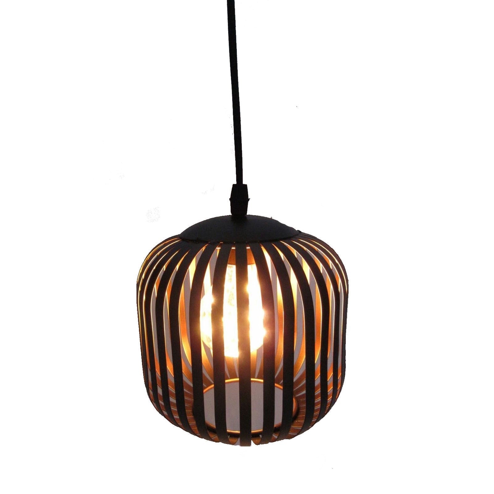 Hanging Ceiling Metal LED Pendant Lamp Light Holder Base w Timer-1