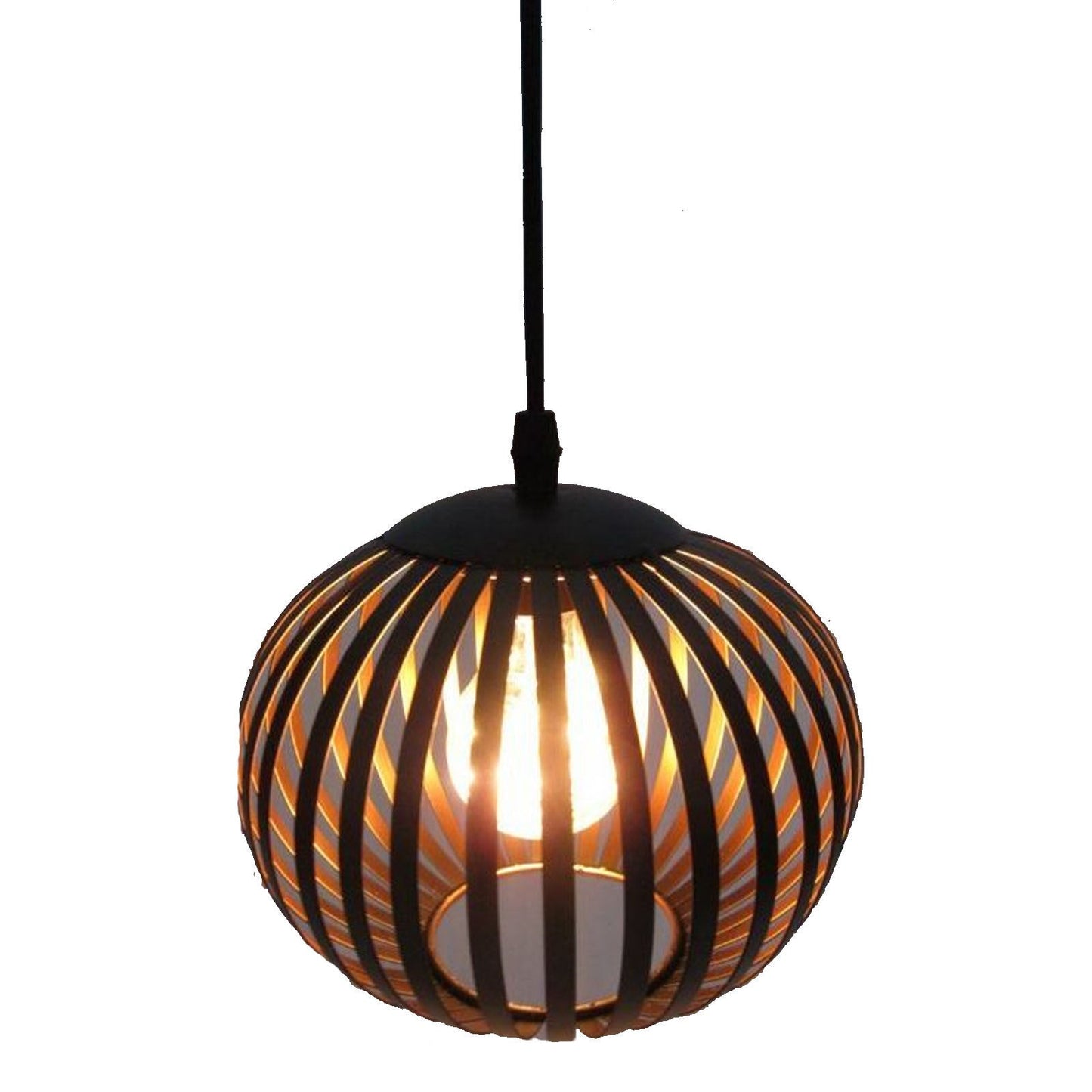 Hanging Ceiling Metal LED Pendant Lamp Light Holder Base with Timer-0