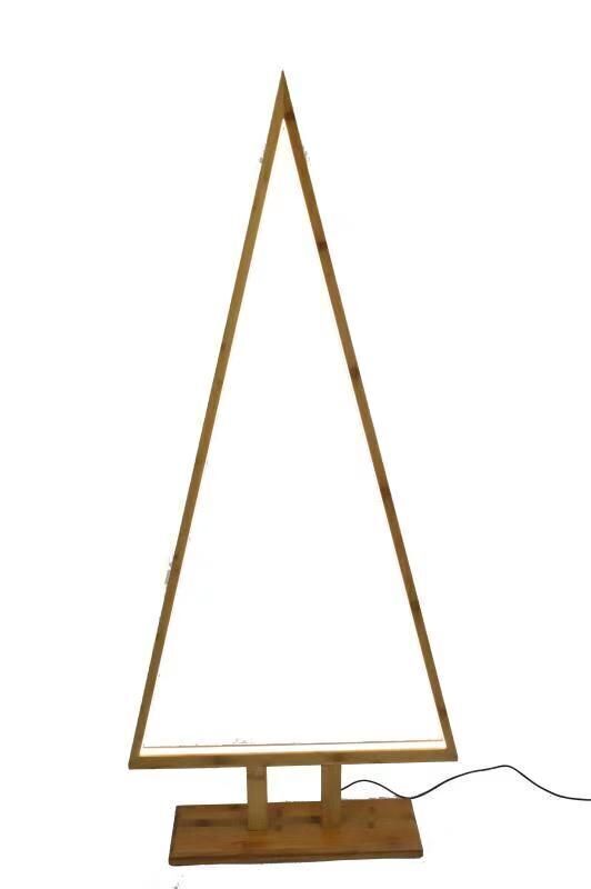 Extra Large Bamboo Christmas Tree LED Floor Lamp Light Xmas - Natural-1