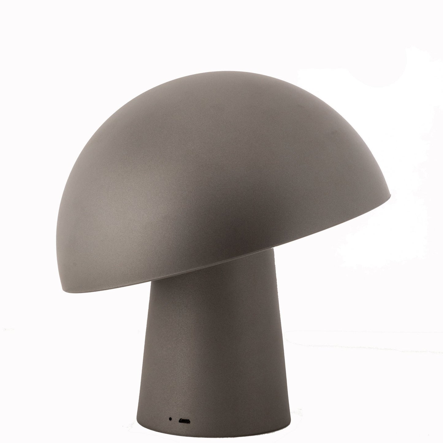 LED Cordless Mushroom USB Rechargeable Table Lamp Dimming Night Light - Steel Grey-3