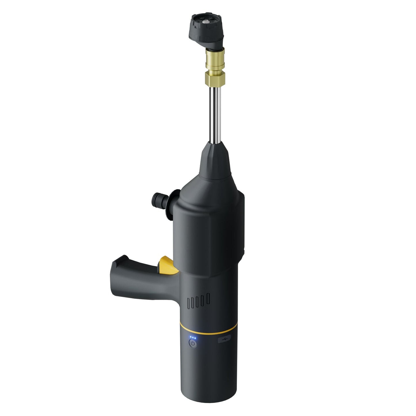 4-in-1 Auto Smart Kit Model E-Pro with Tyre Inflator, Vacuum Cleaner, Car Washer and Power Bank