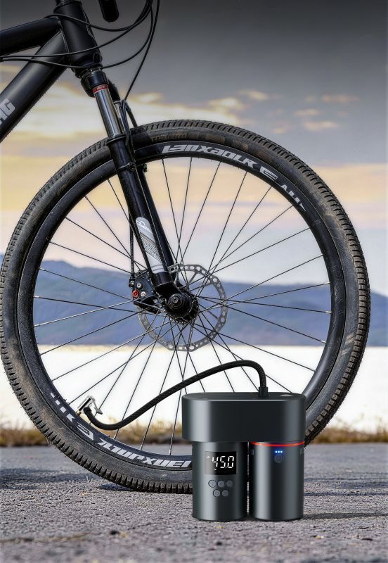 4-in-1 Auto Smart Kit Model E-Pro with Tyre Inflator, Vacuum Cleaner, Car Washer and Power Bank
