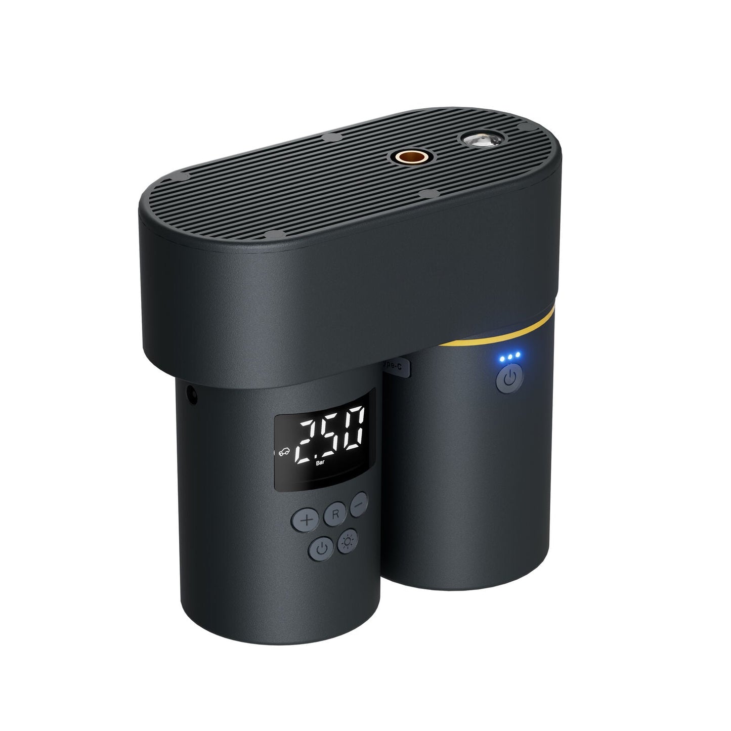 4-in-1 Auto Smart Kit Model E-Pro with Tyre Inflator, Vacuum Cleaner, Car Washer and Power Bank