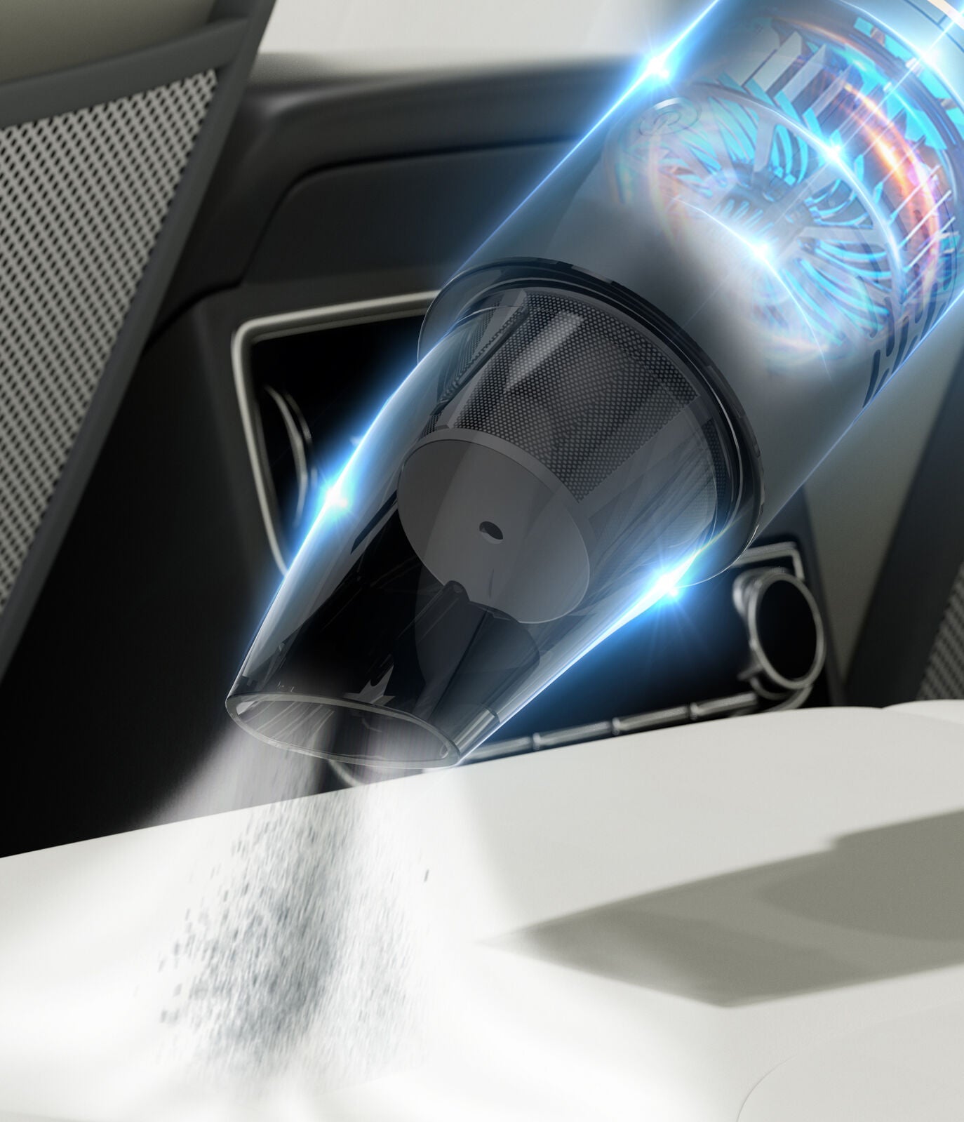3-in-1 Auto Smart Kit with Tyre Inflator, Vacuum Cleaner, and Power Bank