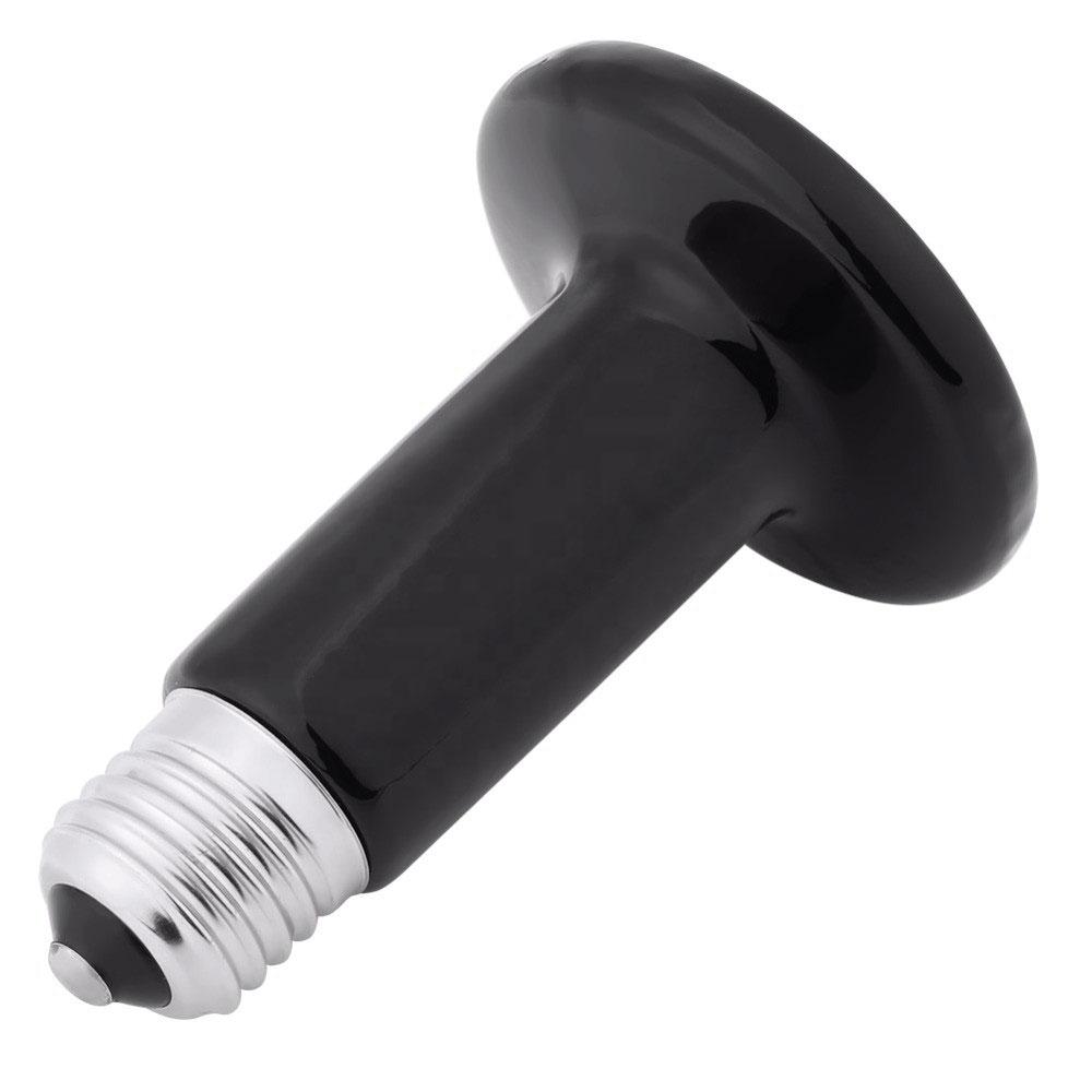 75W Pet Ceramic Heat Lamp - Infrared Heat Emitter Reptile Snake Lizard Chicken-1