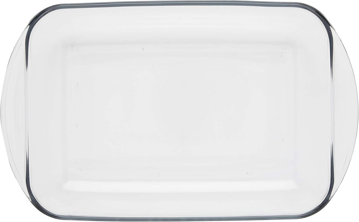 2x Anchor Hocking Fire-King Rectangular Baker 33x22cm 3L