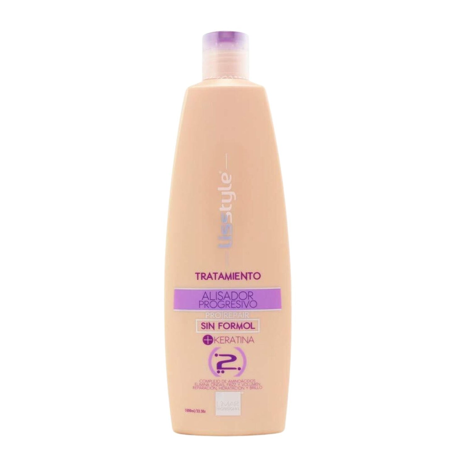 L'mar Lisstyle Alisador Pro-Repair 2-Step Keratin Hair Straightening Treatment Kit