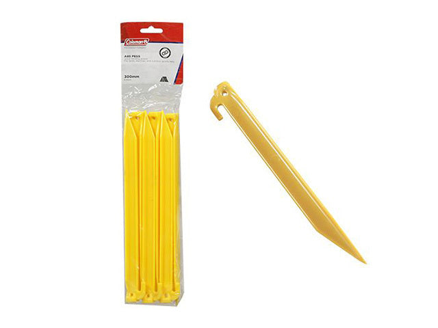 12pcs Coleman 300mm ABS Pegs Heavy Duty Tent Awnings Sport Nets Peg-2