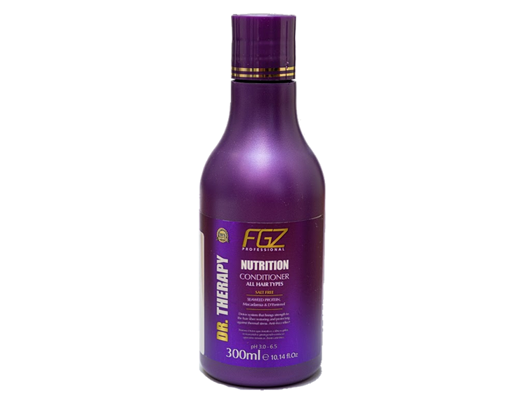 Nutrition Pro Conditioner 300ml (Seaweed Protein / Macadamia and D'pantenol) by FGZ Keratin & Nanoplasty SAFE