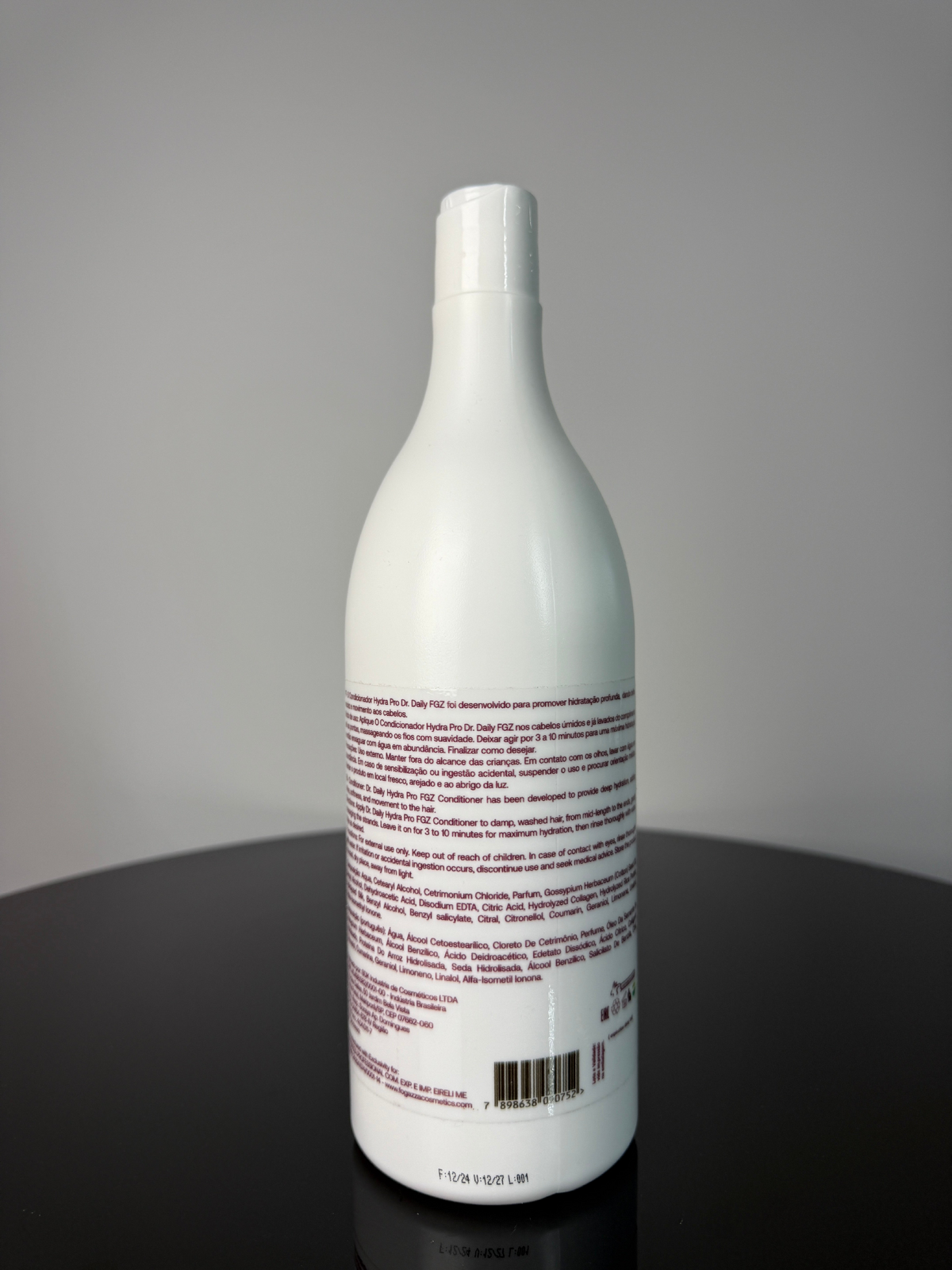 Hydra Pro Conditioner 1L (Cottonseed Oil / Collagen / Silk Protein) by FGZ - Keratin & Nanoplasty SAFE
