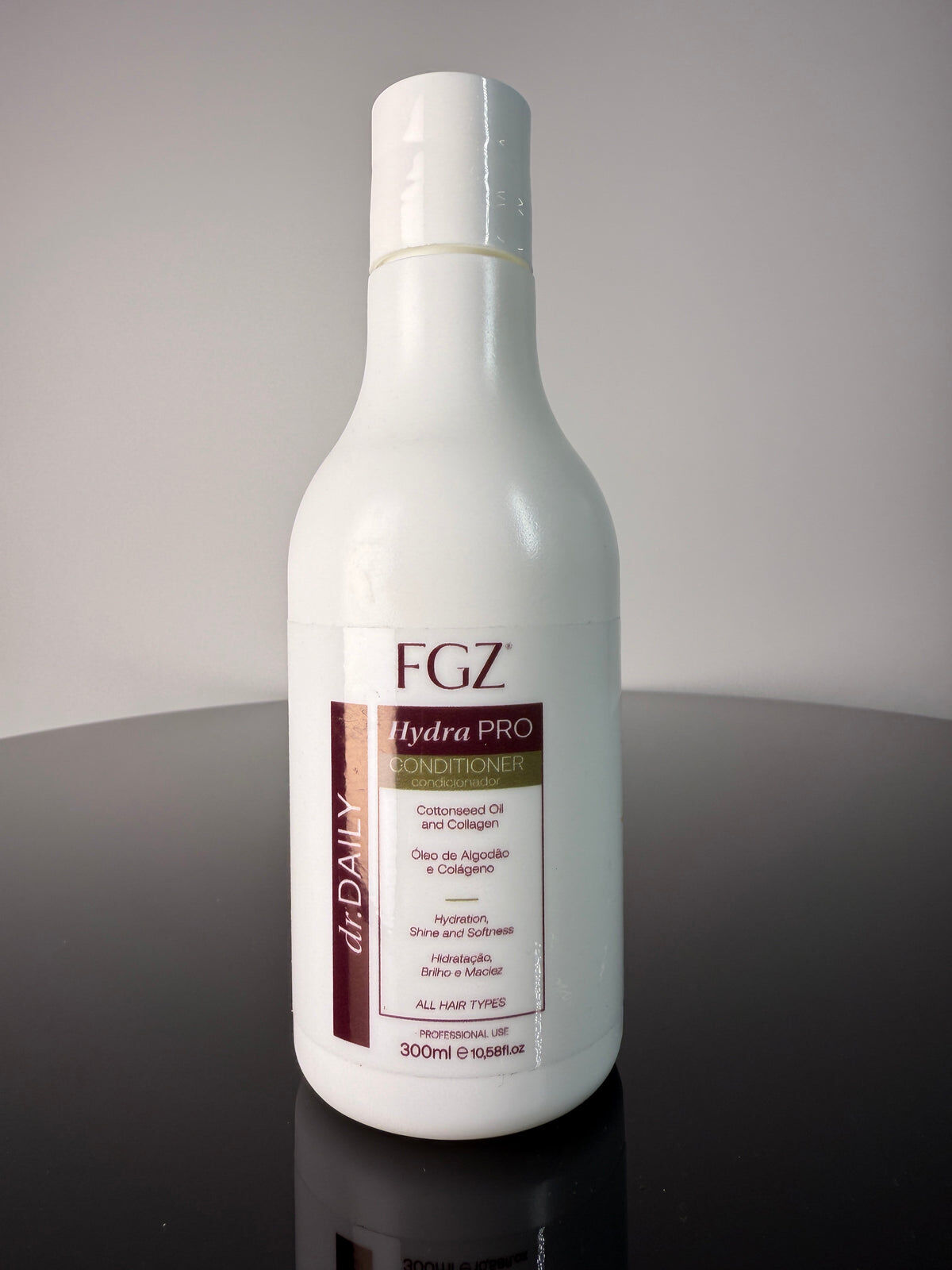 Hydra Pro Conditioner 300ml (Cottonseed Oil / Collagen / Silk Protein) by FGZ Keratin & Nanoplasty SAFE
