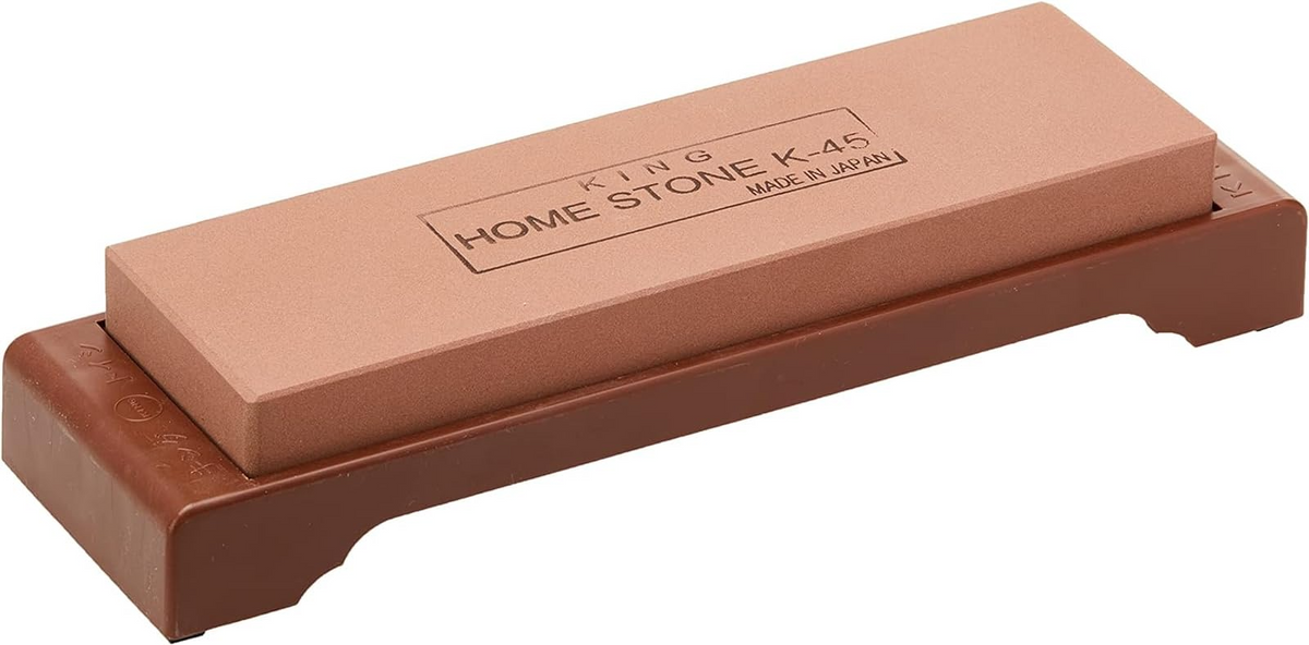 Global King K-45 Deluxe Water Whetstone 1000 Grit Knife Sharpener Ceramic - Made in Japan