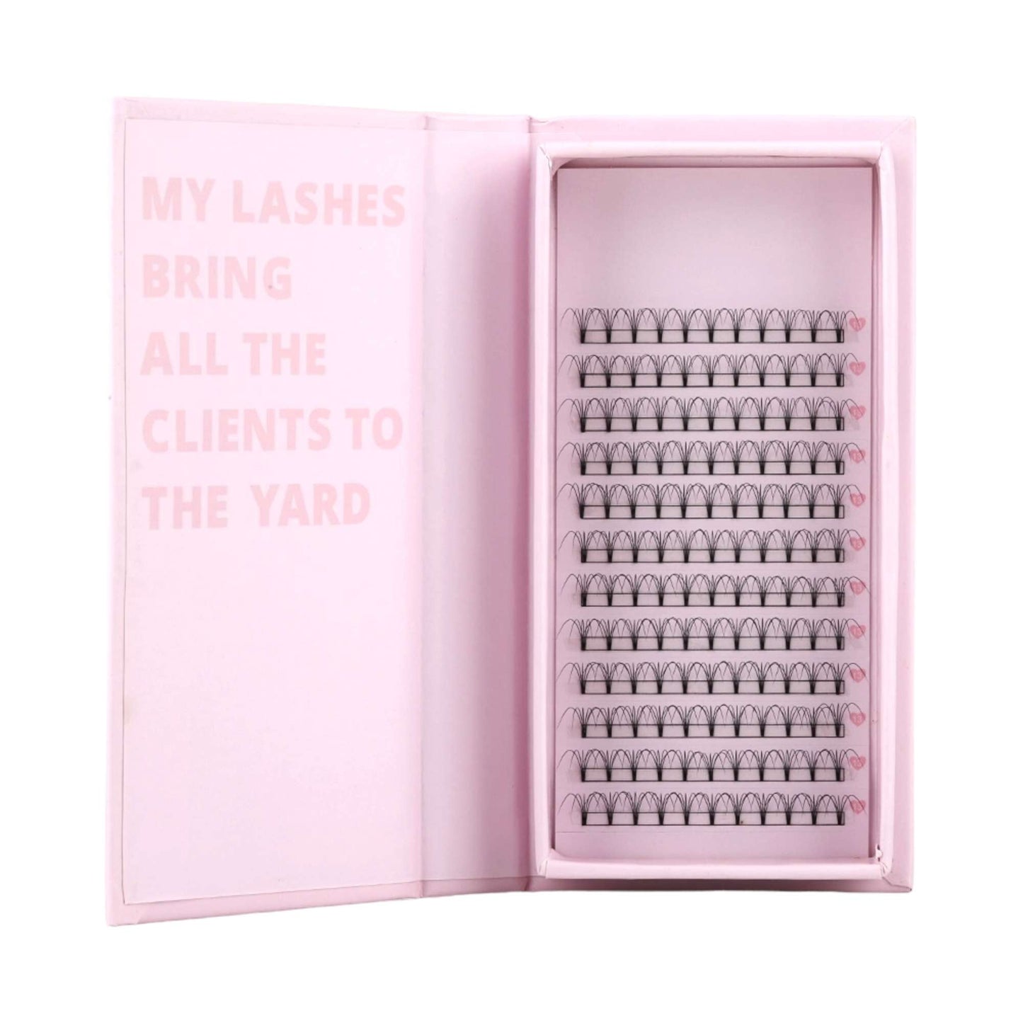 Miosh Eyelash Extensions - 5D Premade Volume Short Stem Eye Lash 0.10 / D CURL-0