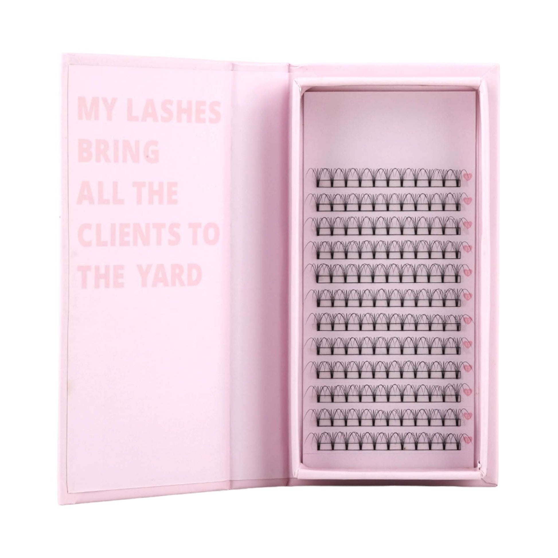 Miosh Eyelash Extensions - 5D Premade Volume Short Stem Eye Lash 0.10 / D CURL-0