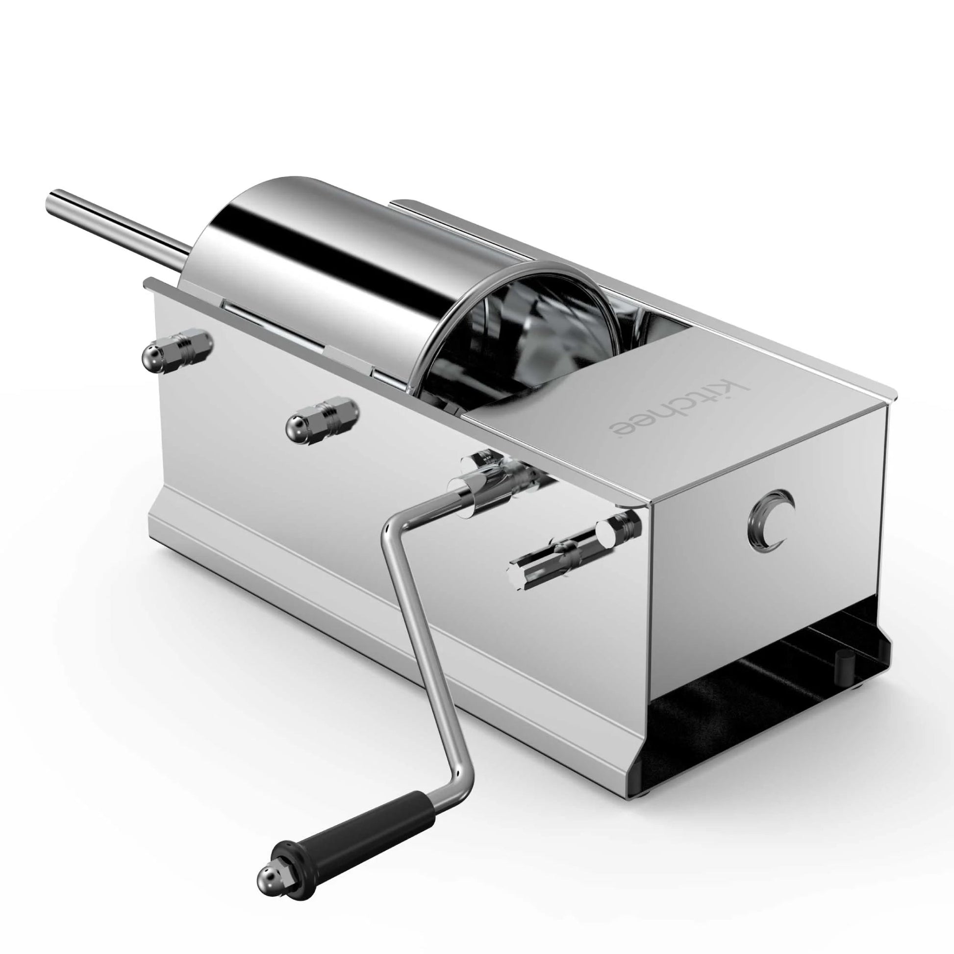 7L Manual Horizontal Sausage Filler - Stainless Stuffer Meat Press Machine-0