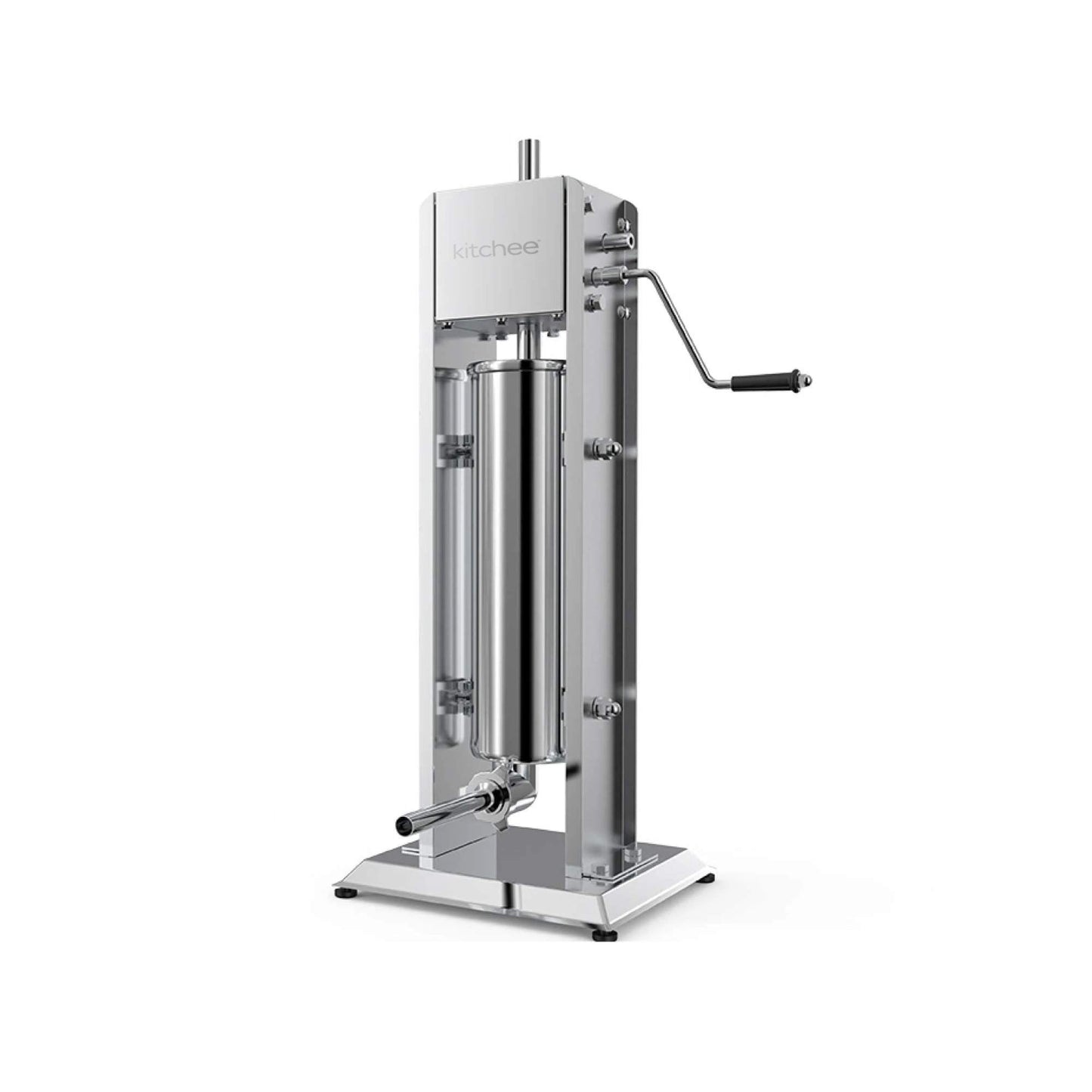 7L Manual Vertical Sausage Filler - Stainless Stuffer Meat Press Machine-0