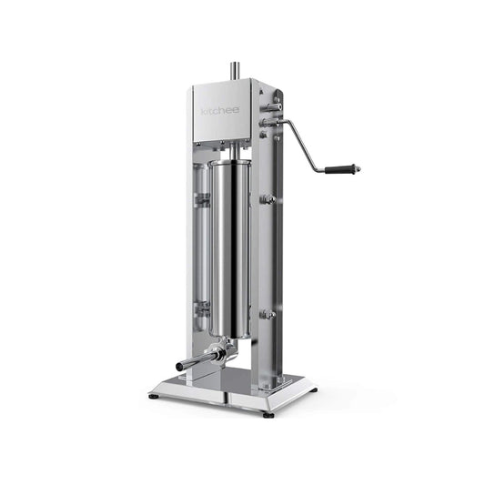 7L Manual Vertical Sausage Filler - Stainless Stuffer Meat Press Machine-0