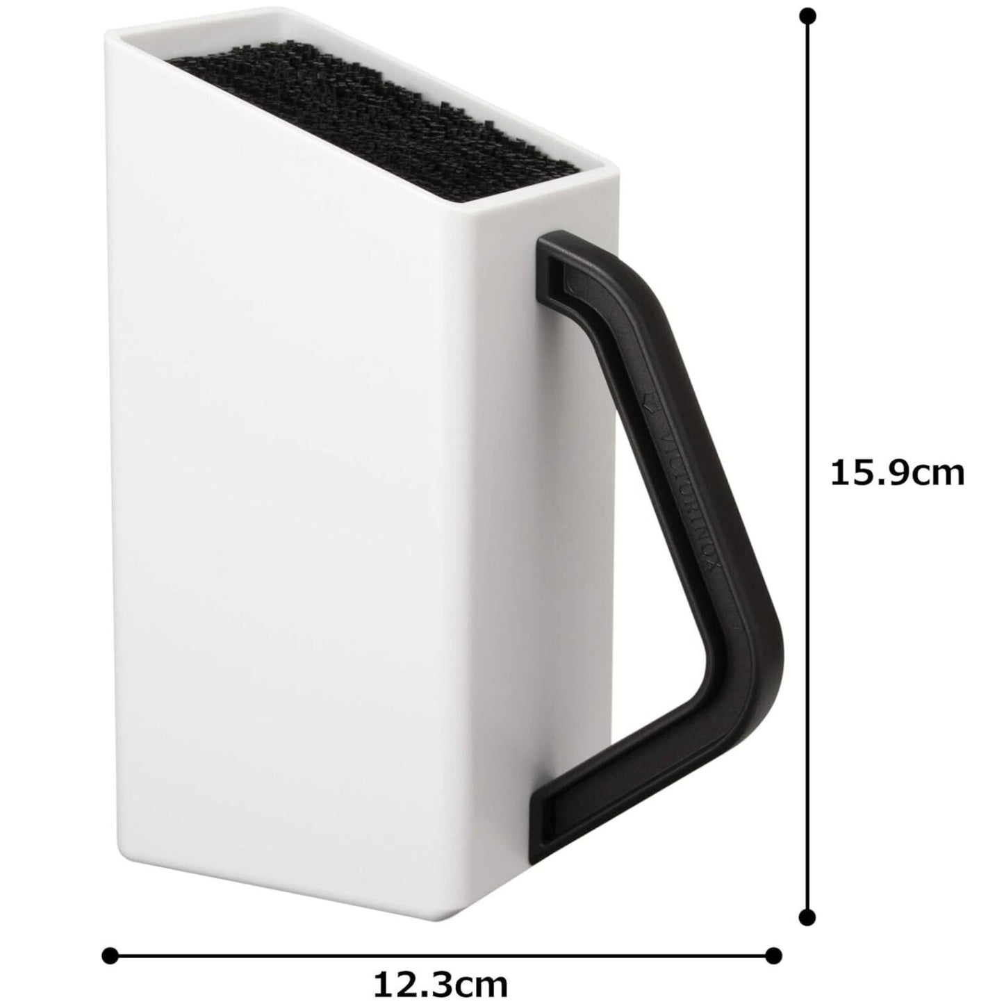 Victorinox Swiss Classic Empty Cutlery Knife Block in White