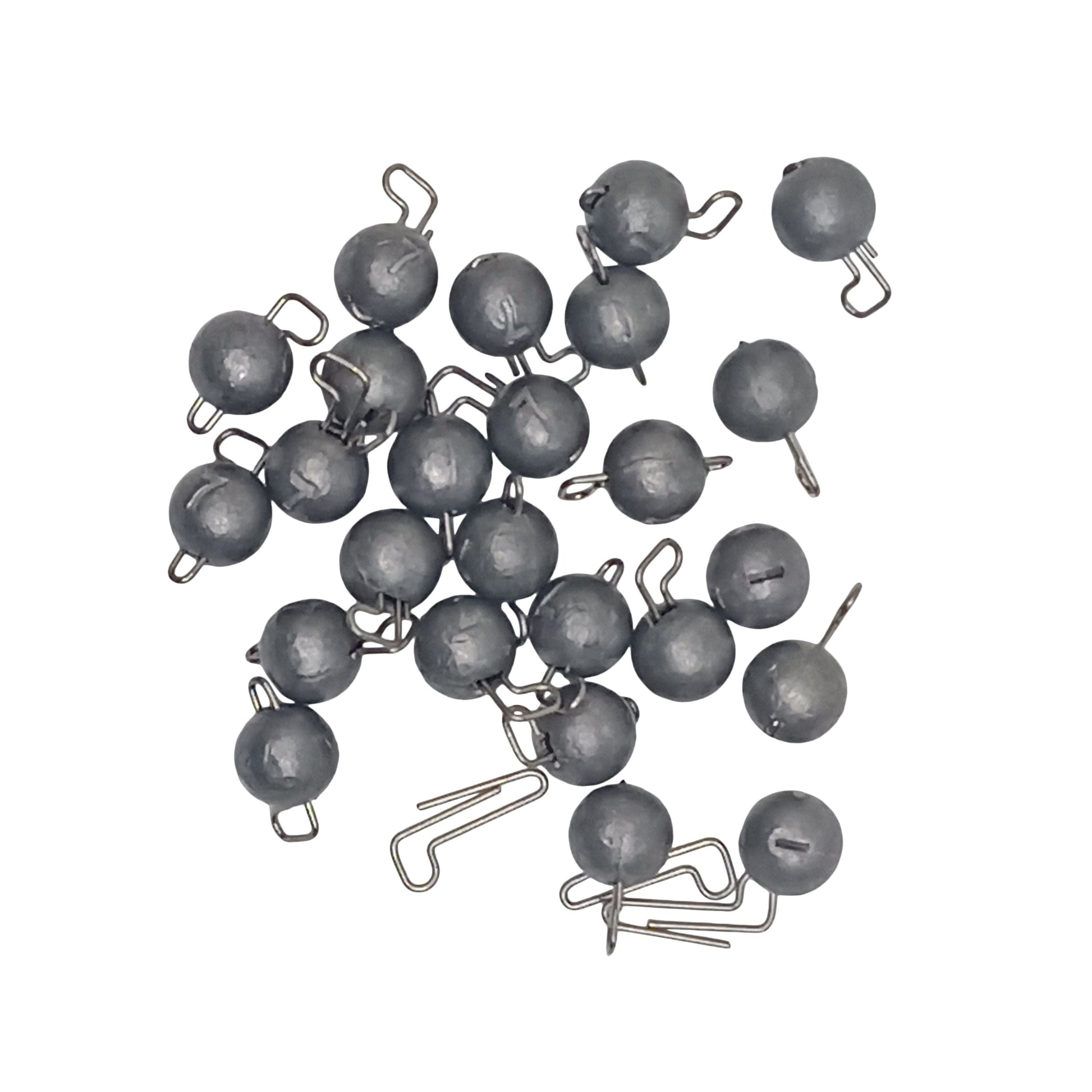 Swimerz 7gm Cheburashka Clip-On Jig Head, Lead, 25 pack-0