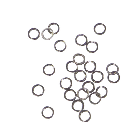 Swimerz 7mm Split Ring Stainless Steel, 25 Pack-0