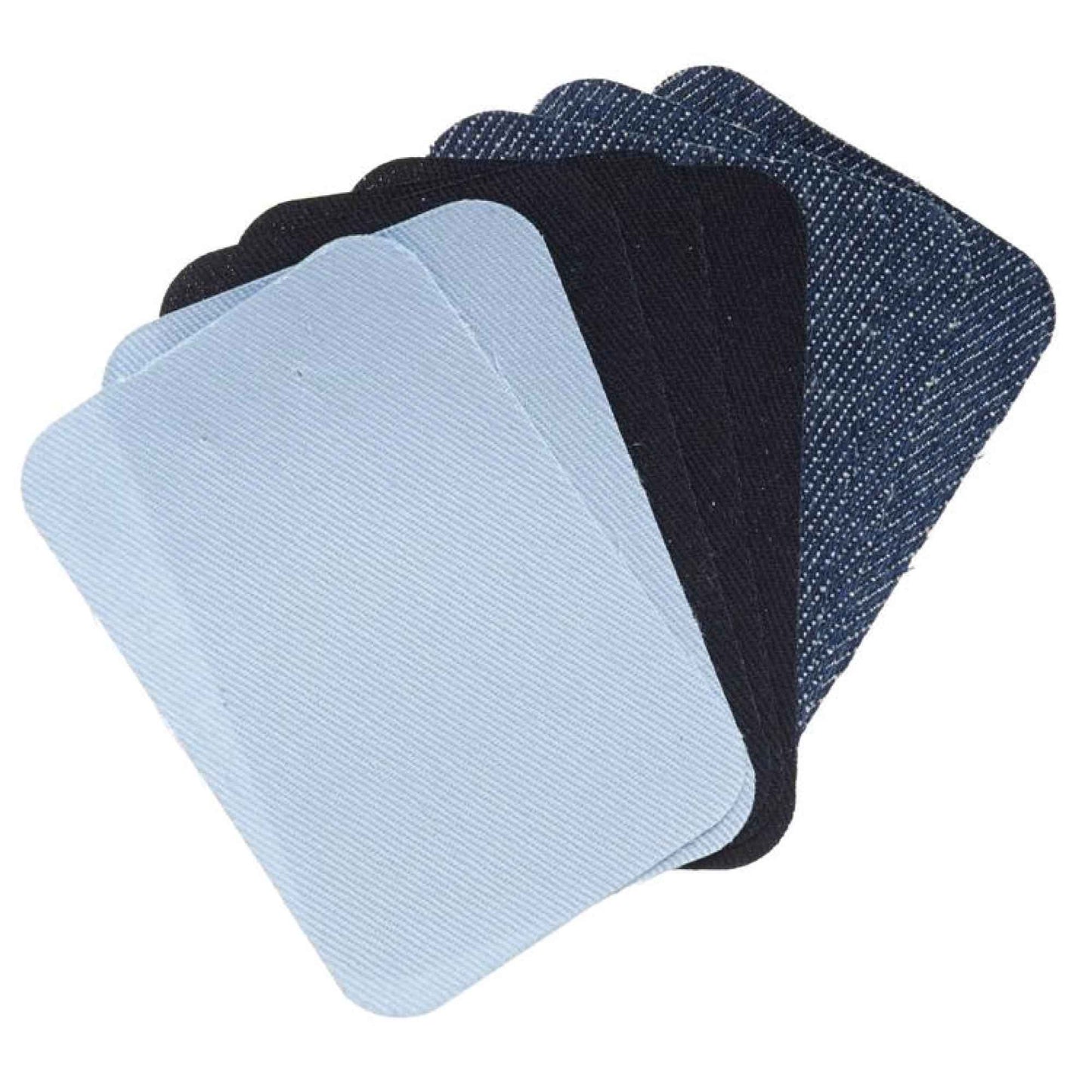 8 Pck Iron On Menders 5.08x7.62cm Cotton Clothes Mending Repair Patches Birch-3