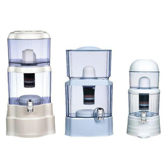 8 Stage Benchtop Water Filter - Ceramic Mineral Stone Carbon Purifiers-0