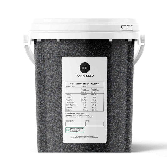 800g Poppy Seeds Unwashed Bucket Papaver Somniferum For Baking and Decorating-0