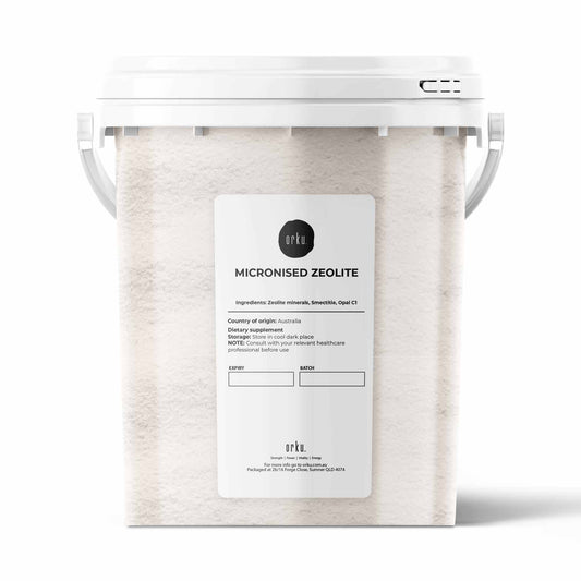 800g Pure Micronised Zeolite Powder Mineral Tub - Micronized Volcamin-0