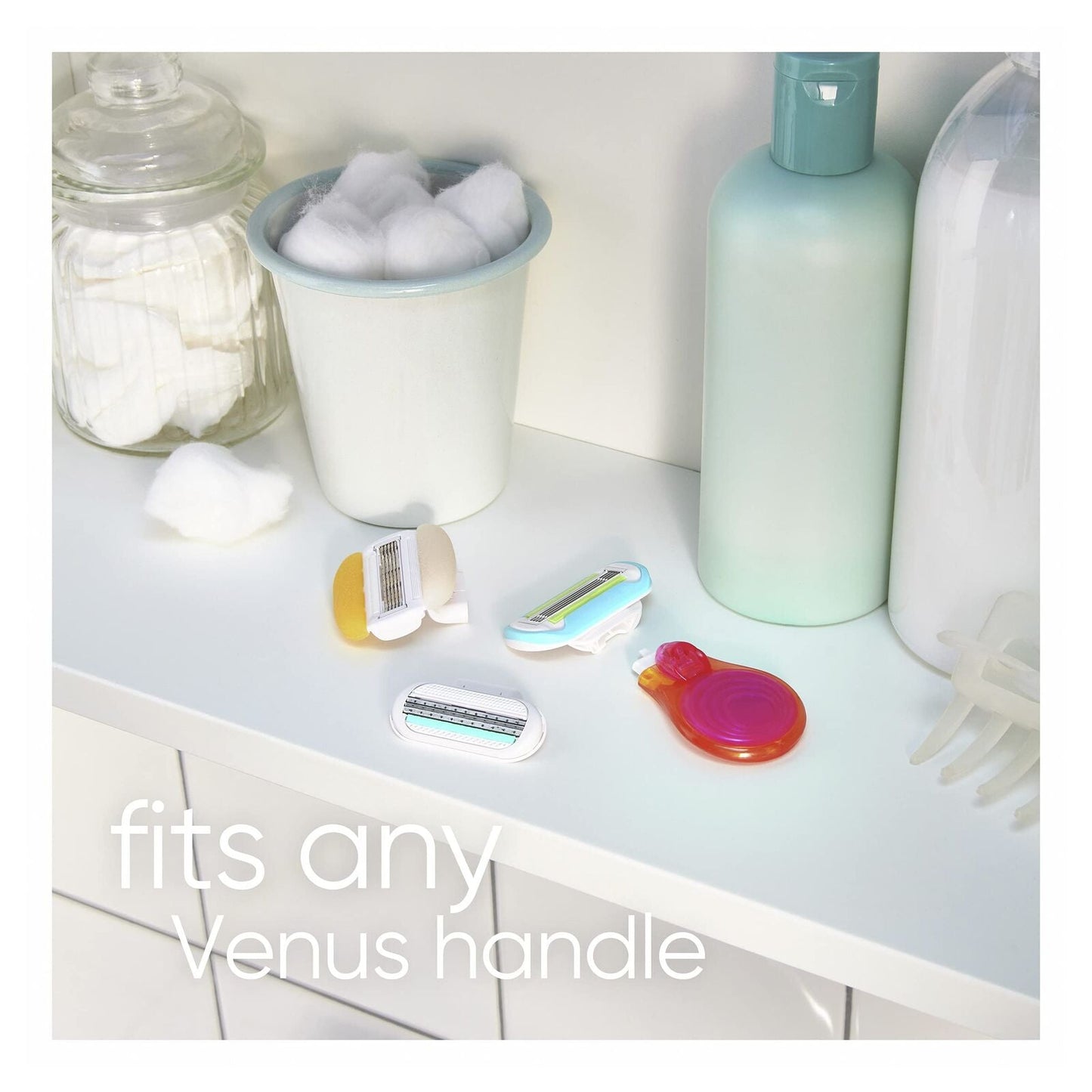 Gillette Venus 5 Blade Razor Snap Extra Smooth Includes Mini Handle And Travel Case