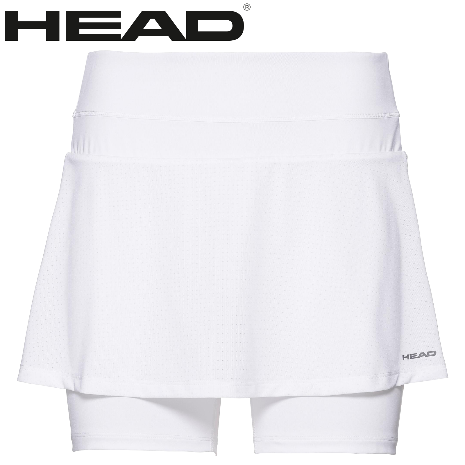 HEAD Girls Youth Emma Skort Shorts Tennis Training Sports - White-3
