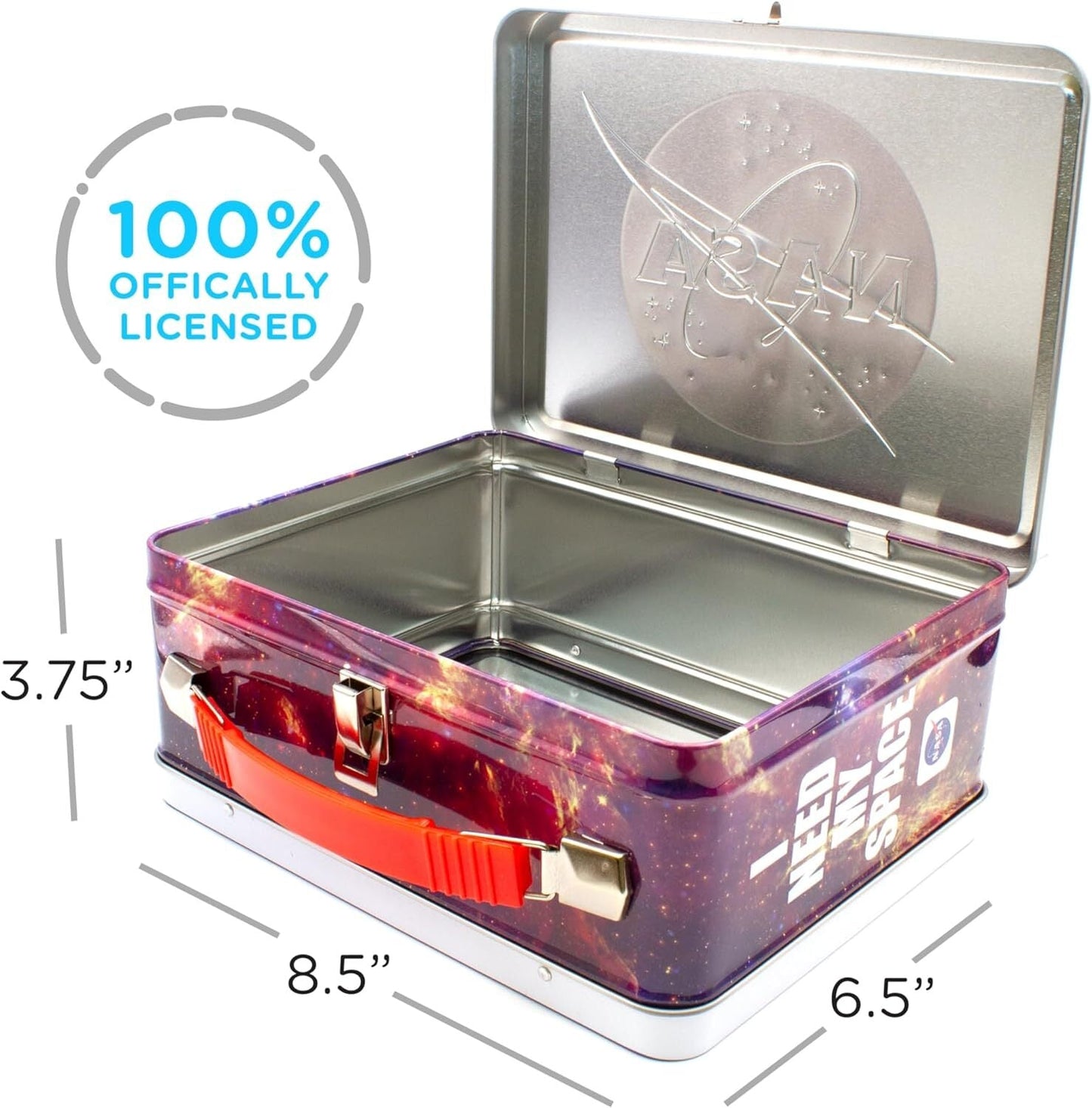 NASA Large Fun Box Lunch Food Picnic Container-2