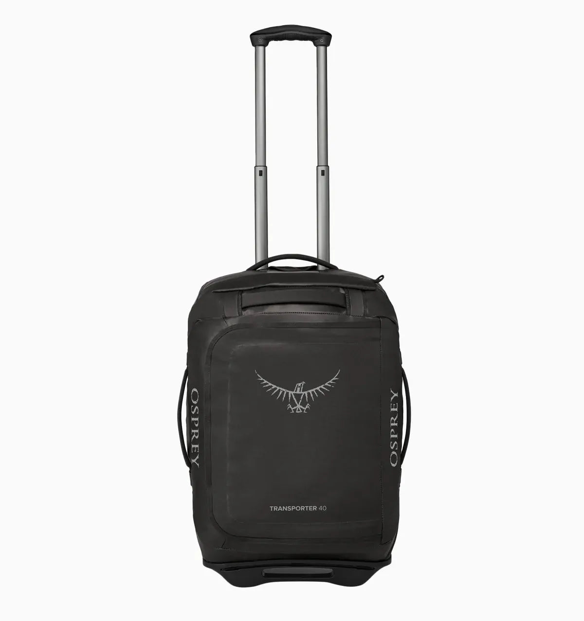 Osprey 40L Wheeled Transporter Duffel Bag Travel Carry On Suitcase in Black-0