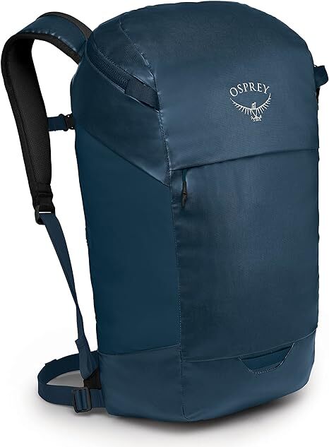 Osprey Transporter Small Zip Top Bag Backpack - Venturi Blue-0
