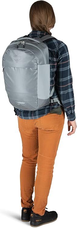 Osprey Panel Loader Travel Backpack Bag - Smoke Grey (25L)-3