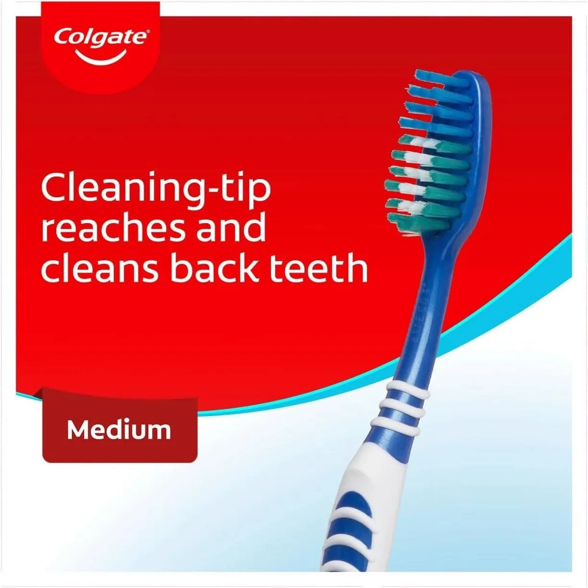12x Colgate Extra Clean Toothbrush Medium (12 Packs of 1)