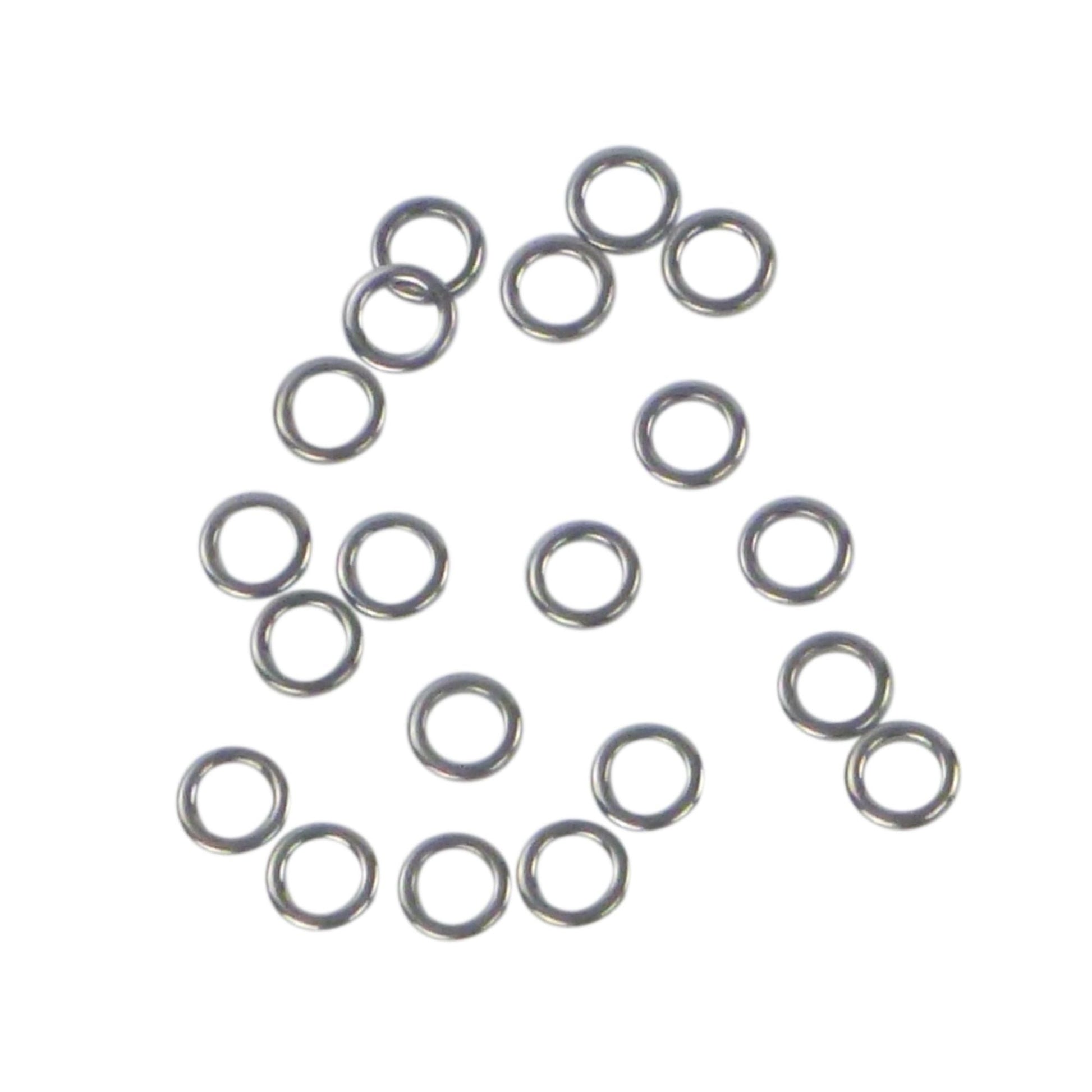 Swimerz Solid Jigging Rings, 8mm, 20 pack-0