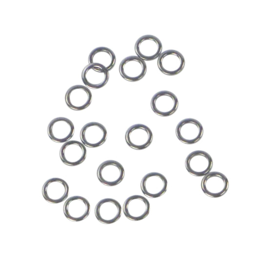 Swimerz Solid Jigging Rings, 8mm, 20 pack-0